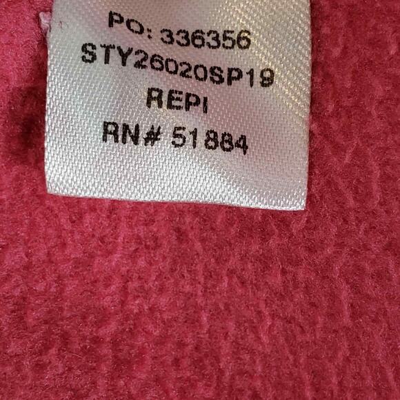 Patagonia Jacket Women’s Size Small S Pink Fleece Pullover Mock Neck Long Sleeve - Picture 10 of 11
